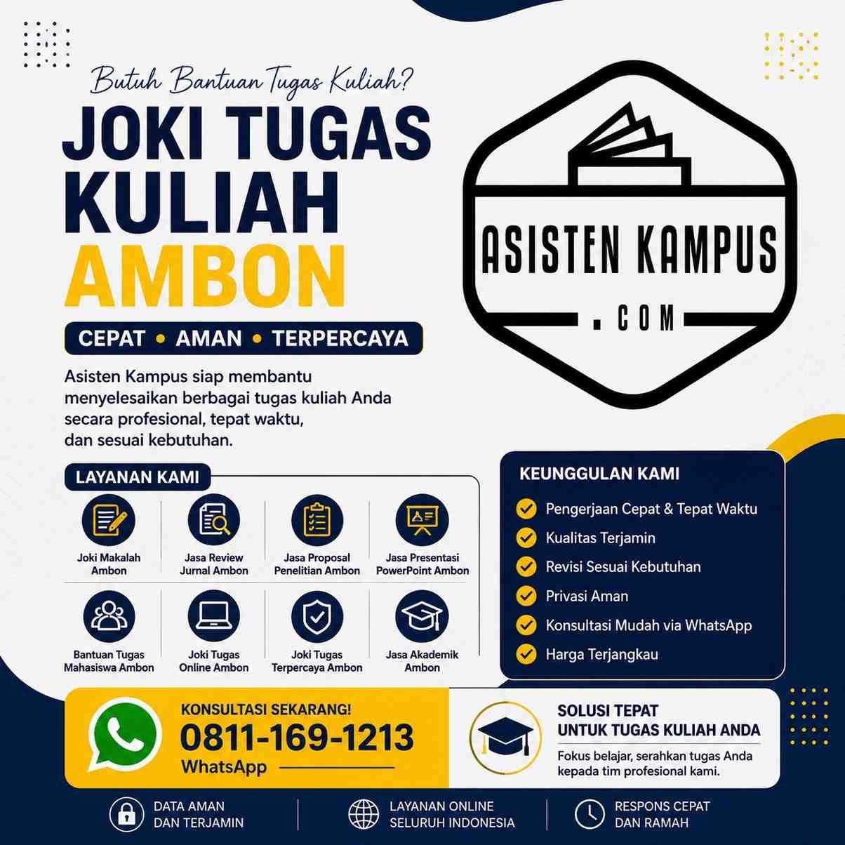 Joki Tugas Kuliah Ambon